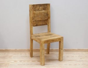krzesło kolonialne lite drewno mango loft