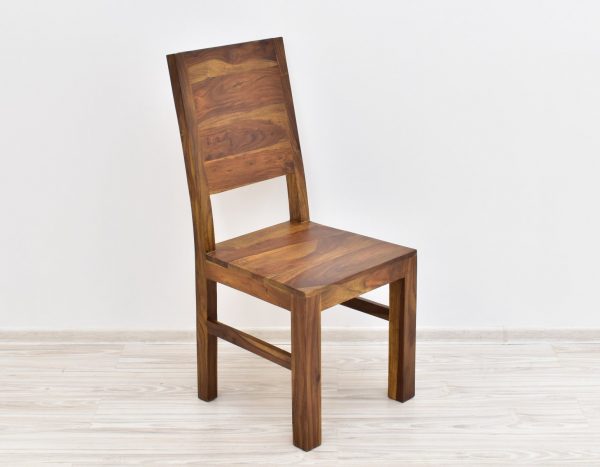 Krzesło kolonialne lite drewno palisander indyjski nowoczesne