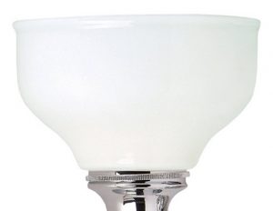 lampa ścienna łazienkowa duzy opalizujący klosz stopień ochroni IP44 trzy źródła światła