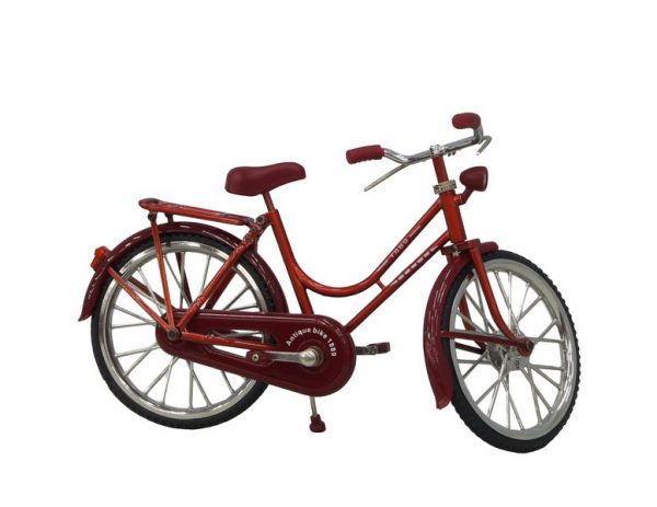 Oryginalna unikatowa metalowa replika modelu roweru w stylu vintage retro