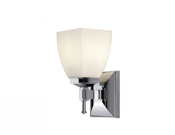 Lampa ścienna kinkiet do łazienki srebrny LED klasyczny nowoczesny