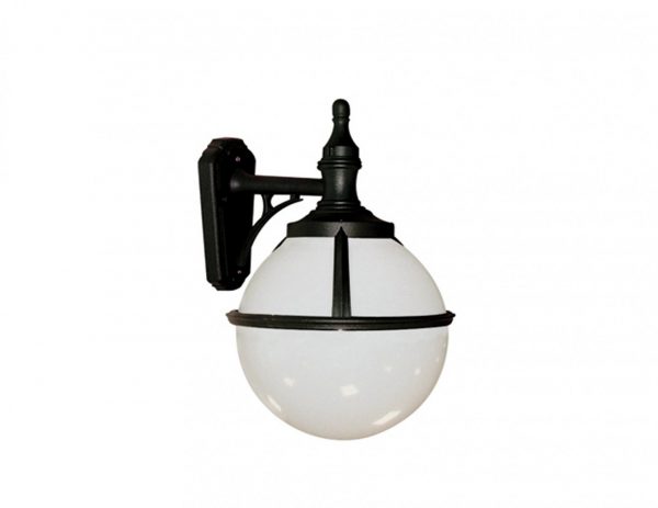 Lampa zewnetrzna latarnia nascienna kinkiet ogrodowa kolor czarny