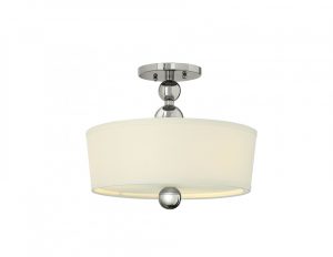 Lampa sufitowa plafon 3 zrodla swiatla kolor srebrny nowoczesna elegancka