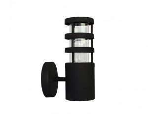Lampa zewnetrzna nascienna ogrodowa kolor czarny