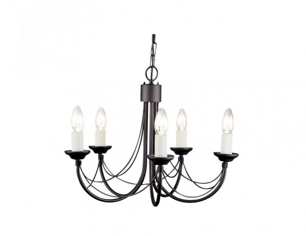 zyrandol lampa wiszaca styl gotycki 5 zrodel swiatla