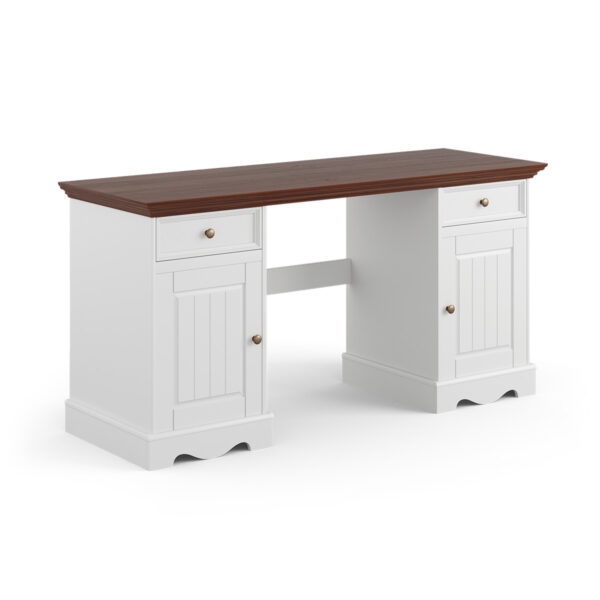 biurko-drewniane-belluno-elegante-dwustronne-sosna-finska-naturalne-drewno-bialy-kolor-orzechowy-blat